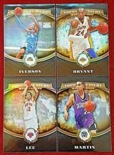 2008-09 Topps Treasury Bronze Silver Gold Refractor Iverson Ming Duncan