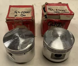 Honda GL1000 .50 Pair of Pistons - New Old Stock - Part No 13103-377-008 - Picture 1 of 7