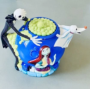 RARE 2004 Disney Store Nightmare Before Christmas Tea Pot Sally, Jack, Zero NIB  - Picture 1 of 12