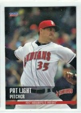 2017 Indianapolis Indians (Triple A-Pittsburgh Pirates) Pat Light