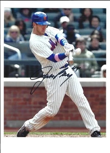 Jason Bay autograph signed 8 x 10 inch photo METS POSE 1 - Picture 1 of 1