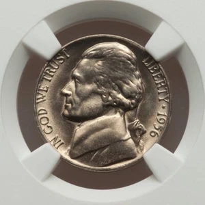 1956 Jefferson 5c Tripled Die Reverse, FS-802 MS66 * Ultra Rare Gem * MS66 DDR * - Picture 1 of 3