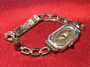 Benrus Ladies Watch 15 Jewels 14k Gold Case #68819~ 12 k Gold Filled Band - Picture 1 of 10