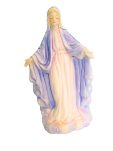 VINTAGE ENESCO IMPORTS RELIGIOUS MOTHER MARY CERAMIC PLANTER MADE IN JAPAN - Picture 1 of 5