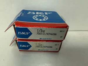 SKF 7005 CE/HCP4ADBA SET E DESIGN SINGLE ROW ANGULAR CONTACT BALL BEARINGS - Bild 1 von 3