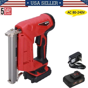 18V Cordless Nailer with Battery and Charger Adjustment for DIY Construction - Picture 1 of 10