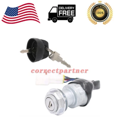 For HiSUN,MASSIMO,YS,TSC IGNITION SWITCH,KEY,UTV,400,500,700,800,On Dash,2 KEYS - Image 1 of 4