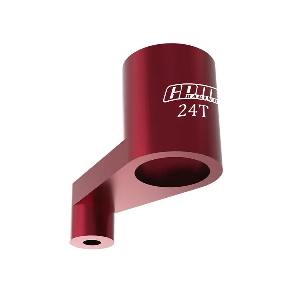 GPM Aluminum 7075 Alloy 24T Servo Arm Red for Losi 1/24 Micro-B - Image 1 of 1