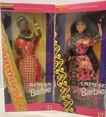 Винтажные куклы Barbie мировая коллекция - кенийские и китайские - Изображение 1 из 4
