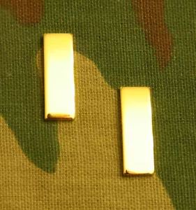 US NAVY ENSIGN; USMC 2ND LIEUTENANT RANK; COLLAR SIZE PAIR - Picture 1 of 1