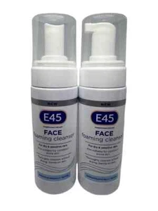 2 x E45 Face Cleanser, Foaming Face Wash For Dry, Sensitive Skin, 150ml - Picture 1 of 1