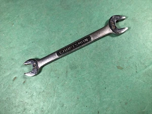 Vintage Craftsman | 3/8" & 7/16" Open End Wrench | #44572 | -V- Series | USA - Picture 1 of 12