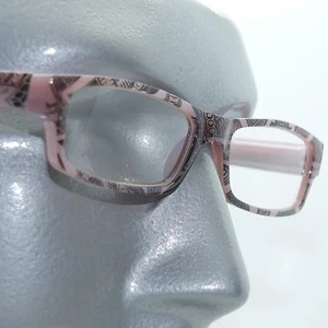 Reading Glasses Sharp Ink Style Tattoo Graffiti Frame +2.25 Purple Black - Picture 1 of 4