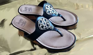 Impo Womens Renata Thong Sandal with Memory Foam. Size 7.5 - Picture 1 of 14