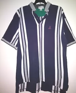 Polo uomo IZOD manica corta 2 bottoni taglia grande 100% cotone - Foto 1 di 5
