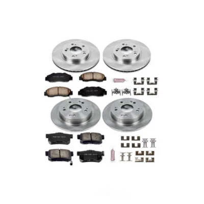 Kit de freio a disco Power Stop KOE706 serve para 97-01 Honda Prelude - Imagem 1 de 4