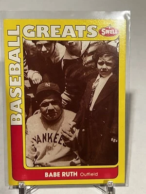 Babe Ruth 1990 Baseball Greats Swell #124 - Image 1 of 2