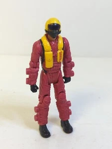 Tonka BTR Built to Rule Pilot 3.5" Action Figure Red Jumpsuit Ships VTG - Picture 1 of 8