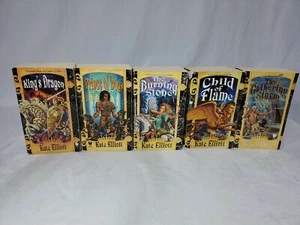 Crown of Stars 1-6 Book LOT Kate Elliott Series DAW Fantasy Paperback - Foto 1 di 8