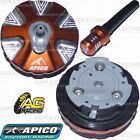 Apico Orange Alloy Fuel Cap Vent Pipe For Husaberg TE 250 2009-2014 MX Enduro