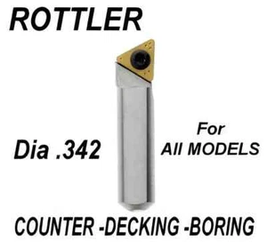Boring Bit ROTTLER All models .342 dia. - For all lengths of tool holders - Picture 1 of 1