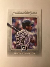 2016 Donruss Masters Of The Game Rickey Henderson #MG-1