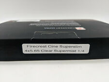 New Formatt Hitech Firecrest  4x5.65" Cine Superslim Clear Supermist 1/4 Filter