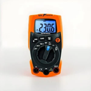 IRONMETER Multimeter Unzerstörbar LED-DC/AC TRMS TASCHENLAMPE bis 600V HT ITALIEN - Bild 1 von 4