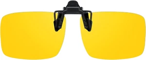 Clip on Day & Night Driving Glasses Polarized anti Glare Sunglasses TS-CO-801 - Picture 1 of 12