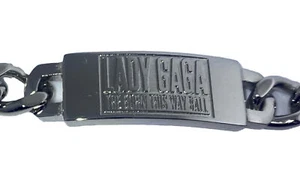 Lady GaGa ID Bracelet Stainless Steel Born This Way Ball Only One Ever Produced - Picture 1 of 9