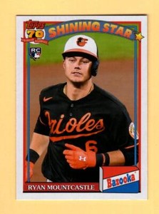 2021 Archives 1991 Bazooka Shining Stars #91BZ-1 Ryan Mountcastle ID:78977