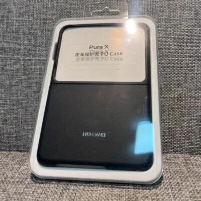 Оригинальный роскошный веганский кожаный защитный задний чехол Huawei для Pura X - Изображение 1 из 4