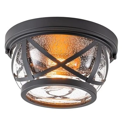 Lámparas de techo de bronce frotado con aceite de montaje empotrado, bronce frotado con aceite de 2 luces Foto 1 de 4