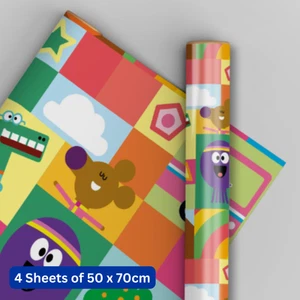 Hey Duggee 4 Sheets & 4 Tags Gift Wrap Bundle - Picture 1 of 4