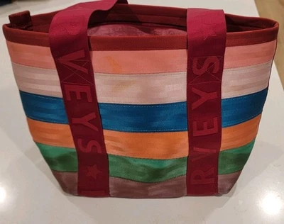 Harveys Large Boat Tote - Pink Liner - RARE HTF The Original Pre-Owned  - Image 1 of 4