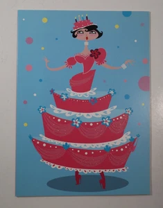 You always look good in ur birthday suit Cake Happy glitter FLUFF greeting card - Picture 1 of 7