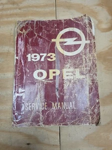 1973 Buick GT Opel 1900 Manta Service Manual Free Shipping  - Picture 1 of 23