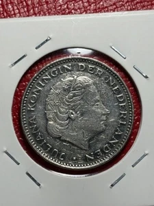 Niederlande 2 1/2 Two And Half Gulden 1980 Nickel Münze - Bild 1 von 2