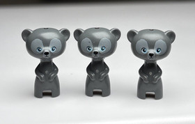 LEGO Disney Princesses BRAVE Bear Cubs Minifigures Lot Of 3 Replacement Only