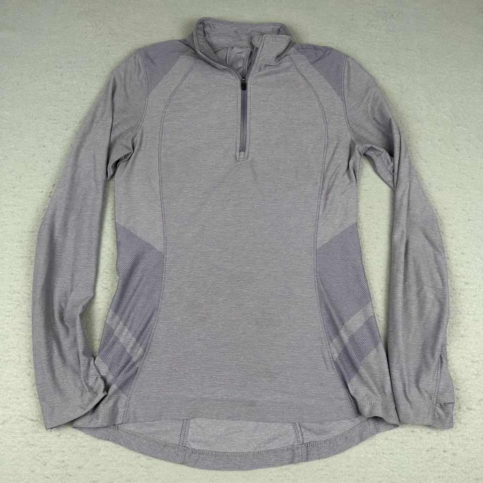 Etonic Pullover Womens XS Purple Lavender 1/4 Zip Golf Rest Less Thumbholes Yoga - Image 1 of 4