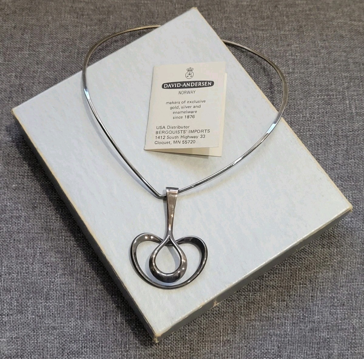 美品 ペンダント トップ  デビッド アンデルセン/David Andersen David-Andersen Fine Necklaces & Pendants without Stone | eBay