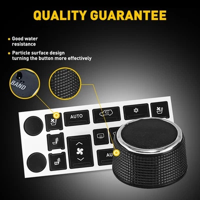 Для Cadillac Escalade ручки управления + радио аудио климат кнопка стикер ремонт - Изображение 1 из 4