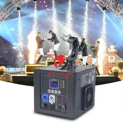 800W Handing Upside Down Firework Machine Wedding Event Cold Sparkler Machine - Image 1 of 4