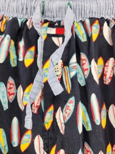 Tommy Hilfiger Pijama Para Hombre Mediano Salón PJ Pantalones Estampado Tabla de Surf - Imagen 1 de 6