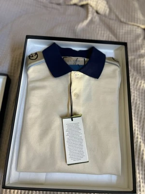 Мужская рубашка-поло Gucci Interlocking G размер XXL - Изображение 1 из 4