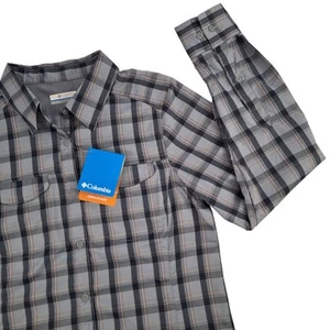 Columbia NWT Silver Ridge Lite Button Shirt Womens Medium Omni Shade UPF Vented - Picture 1 of 16