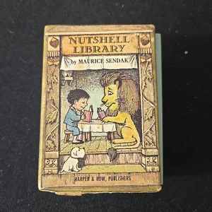 Vintage Nutshell Library 1st Edition 1962 Maurice Sendak 4 Book Box Set HC DJ  - Bild 1 von 11