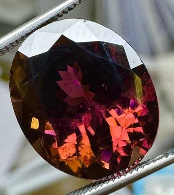 $1500 FINEST 7.77ct NATURAL 🌎 Pink Red Rubellite Tourmaline Gemstone Mozambique - Image 1 of 4