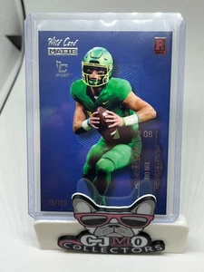 2023 Wild Card Matte Blue Bo Nix #BC-BN 79/100 MINT Rookie Broncos Ducks - Picture 1 of 3