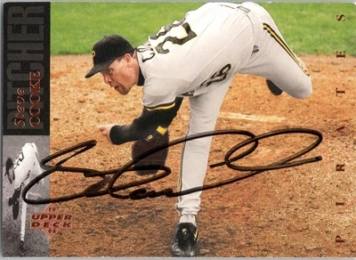 Steve Cooke Signed 1994 Upper Deck Pittsburgh Pirates #132 Autographed - Image 1 of 2